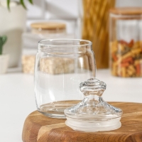 Банка для сыпучих продуктов стеклянная Cesni, 920 мл Банка для сыпучих продуктов стеклянная Cesni, 920 мл