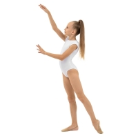 Купальник для гимнастики и танцев Grace Dance, р. 30, цвет белый