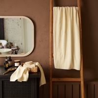 Полотенце махровое Экономь и Я 30*60 см, цв. молочный, 100% хлопок, 320 гр/м2