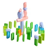 Настольная игра &laquo;Балансирующие фигурки&raquo;, 38 элементов