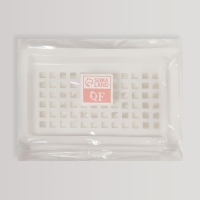 Органайзер для хранения, 2 секции, 24,2 × 15 × 16,7 см, цвет белый Органайзер для хранения, 2 секции, 24,2 × 15 × 16,7 см, цвет белый