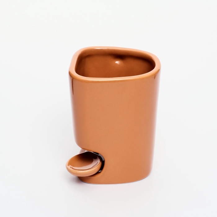 Кружка с ложкой и отсеком для печенья &laquo;Олененок&raquo;, 200 мл