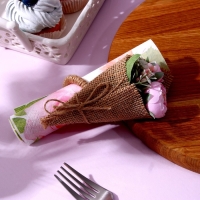 Набор для украшения: топпер «С днём рождения» 1 шт, кольцо для салфеток 1 шт, МИКС Набор для украшения: топпер «С днём рождения» 1 шт, кольцо для салфеток 1 шт, МИКС