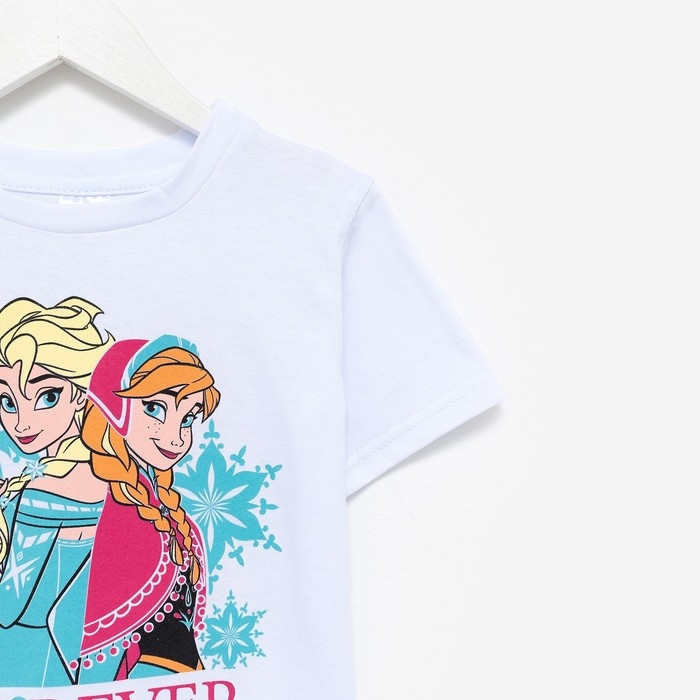 Комплект для девочки (футболка, брюки) «Холодное сердце», Disney, рост 98-104 (30) Комплект для девочки (футболка, брюки) «Холодное сердце», Disney, рост 98-104 (30)