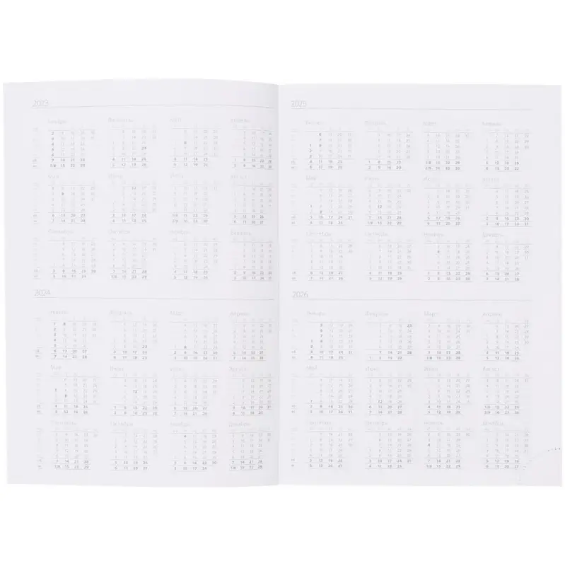 Ежедневник Favor Metal, недатированный, красный Ежедневник Favor Metal, недатированный, красный