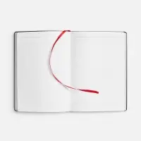 Ежедневник Nebraska Flex, недатированный, красный с золотистым