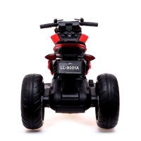 Электромотоцикл М1200, EVA колёса, кожаное сидение, 2 мотора, цвет красный Электромотоцикл М1200, EVA колёса, кожаное сидение, 2 мотора, цвет красный