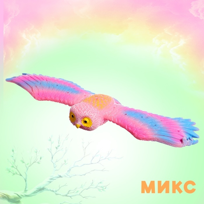 Фигурка птицы &laquo;Сова&raquo;, шлепающий браслет