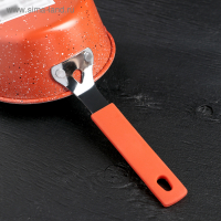 Ковш «Мрамор светлый», 450 мл, силиконовая ручка, антипригарное покрытие, цвет МИКС Ковш «Мрамор светлый», 450 мл, силиконовая ручка, антипригарное покрытие, цвет МИКС