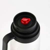 Термос, 1 л, Гильза "Мастер К.", с кружкой, сохраняет тепло 24 ч