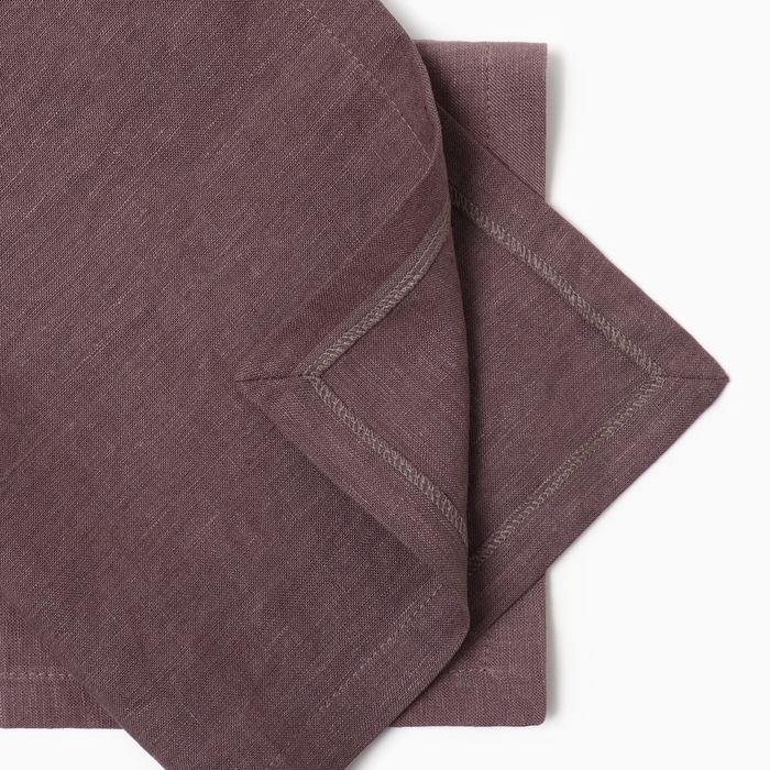 Набор салфеток Этель цв.1463, 30х40 см - 4 шт,100% лён 170 г/м2