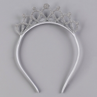 Карнавальный набор &laquo;Стильная принцесса&raquo;: ободок, платье голубое, рост 104 см