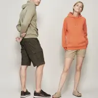 Толстовка унисекс Stellar, оранжевая, размер M Толстовка унисекс Stellar, оранжевая, размер M