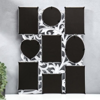 Фоторамка на 9 фото 10х10, 10х15 см "Семейная ветвь" белая 56,5х43х2 см Фоторамка на 9 фото 10х10, 10х15 см "Семейная ветвь" белая 56,5х43х2 см