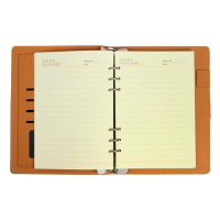 Органайзер New А5, с хлястиком, 92 листа в линейку, обложка ПВХ, МИКС