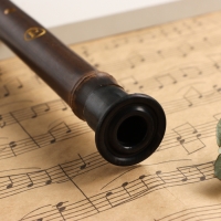 Флейта Music Life 52 см, с узорами, тональность F, бамбук, разборная Флейта Music Life 52 см, с узорами, тональность F, бамбук, разборная