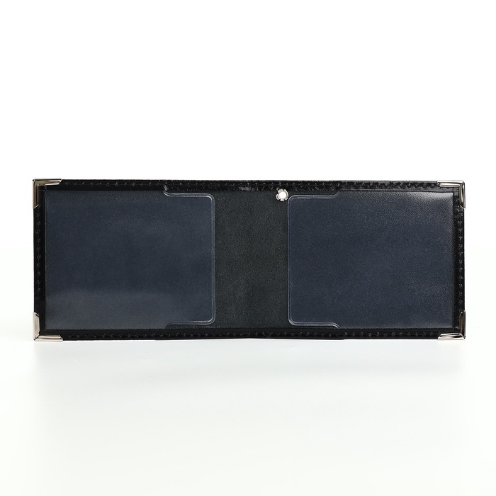 Обложка для удостоверения Обложка для удостоверения "Участник боевых действий", цвет чёрный