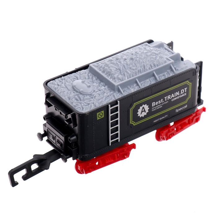 Железная дорога «Винтаж», 2 состава в комплекте, свет и звук, работает от батареек Железная дорога «Винтаж», 2 состава в комплекте, свет и звук, работает от батареек