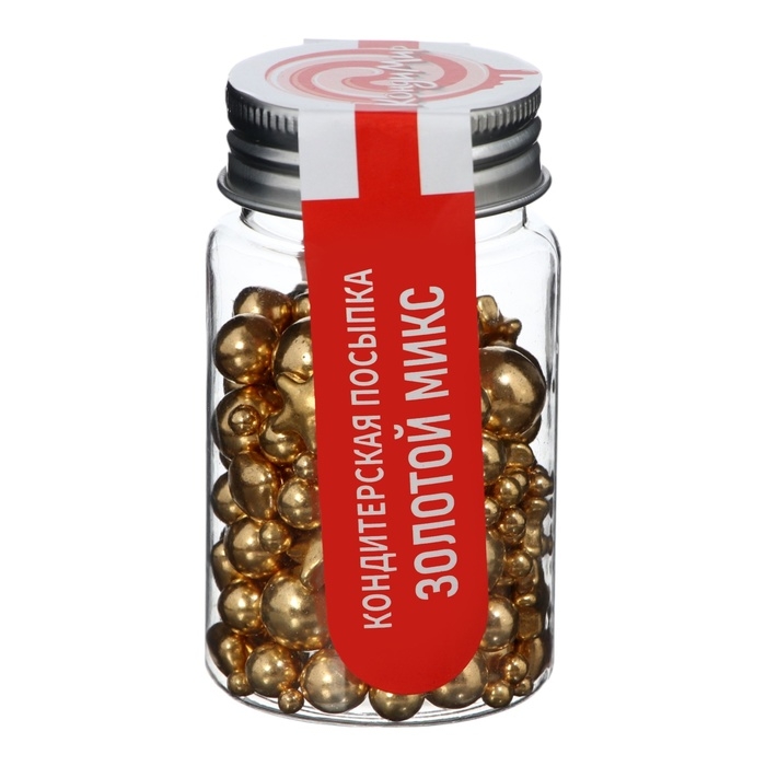 Кондитерская посыпка &laquo;Золотой микс&raquo;, 50 г