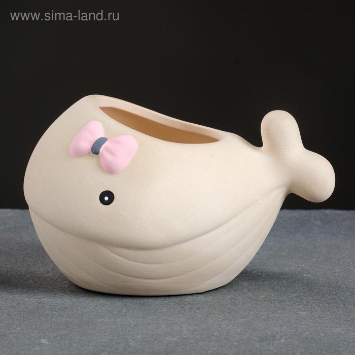 Горшок "Кит" 8х14см