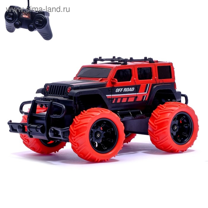 Джип радиоуправляемый &laquo;Внедорожник&raquo;, работает от батареек