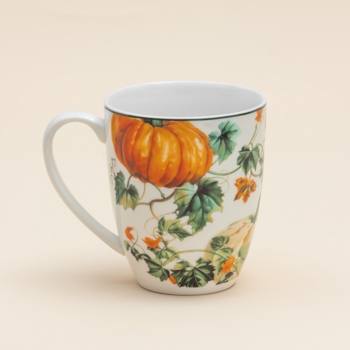 Кружка SL Home Фете дэ ла мойсон, 400 мл, 9×10 см, фарфор Кружка SL Home Фете дэ ла мойсон, 400 мл, 9×10 см, фарфор