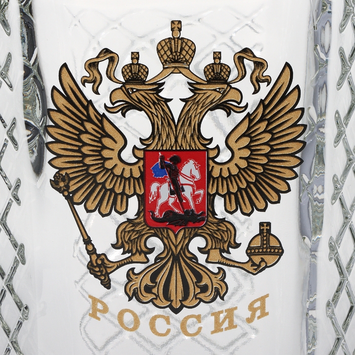 Набор стеклянный для вина &laquo;Орел&raquo;, 50 мл, 7 предметов