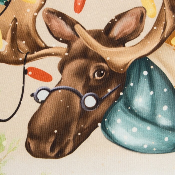 Набор новогодних салфеток Этель &laquo;Noble Christmas&raquo;, 40х40см - 4 шт, хлопок, саржа