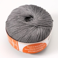 Пряжа "Успешная" 100%мерсеризованный хлопок 220м/50гр (393-Св.моренго)
