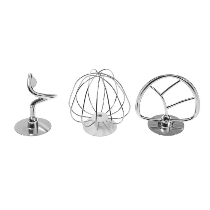 Миксер Sakura SA-6327W, планетарный, 1000 Вт, 3.5 л, 6 скоростей, 3 насадки, белый Миксер Sakura SA-6327W, планетарный, 1000 Вт, 3.5 л, 6 скоростей, 3 насадки, белый