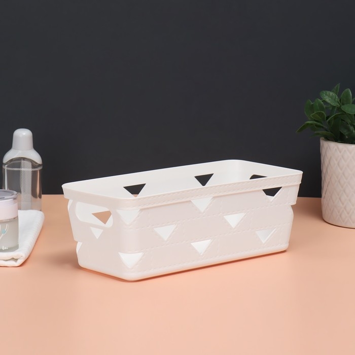 Органайзер для хранения косметических принадлежностей, 25,5 &times; 12 &times; 9 см, цвет МИКС