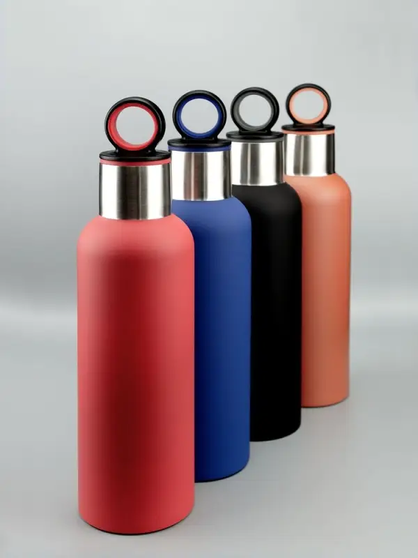 Термобутылка Sherp, оранжевая Термобутылка Sherp, оранжевая