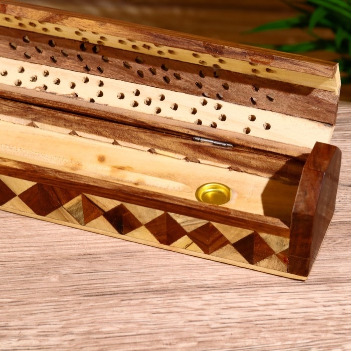 Подставка под благовония Подставка под благовония "Инди" дерево 30х6х6 см