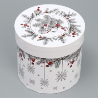 Набор подарочных коробок 5 в 1 &laquo;Уютные мгновения&raquo;, 13 х 14 ‒ 19.5 х 22 см, Новый год