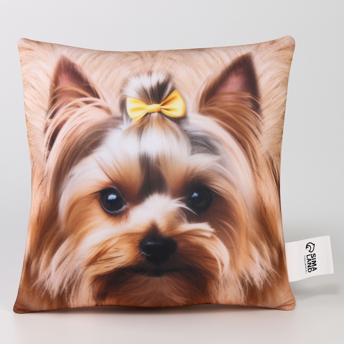 Подушка антистресс, собака "Йорк"