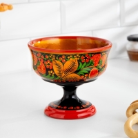 Конфетница,  14,5&times;15 см, хохлома