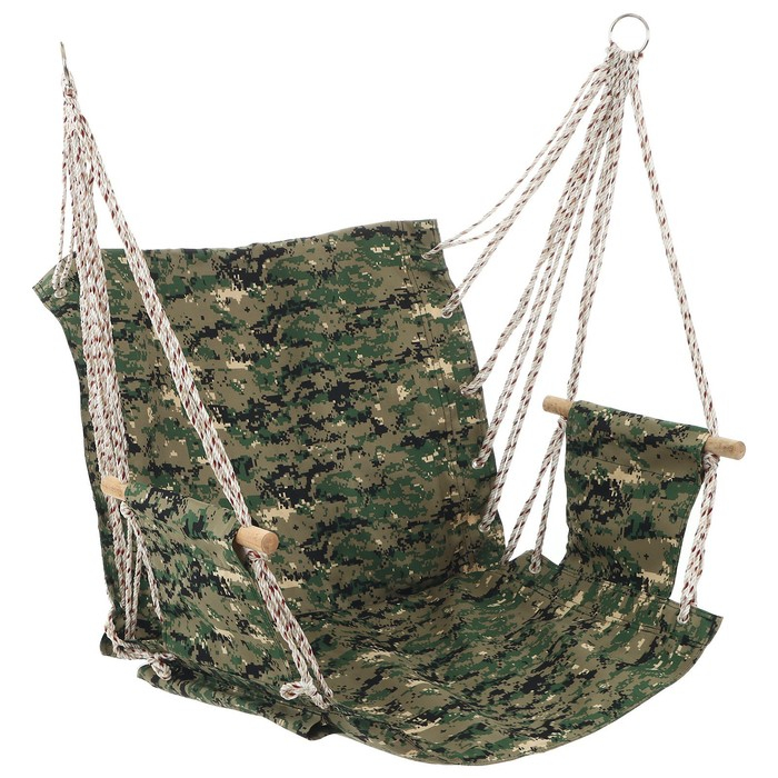 Гамак-кресло maclay, подвесное, 57 х 45 х 50, цвет МИКС Гамак-кресло maclay, подвесное, 57 х 45 х 50, цвет МИКС