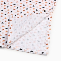 Пончо муслиновое детское LoveLife "Сердечки" 100% хл, 4-сл, 235гр/м2 Пончо муслиновое детское LoveLife "Сердечки" 100% хл, 4-сл, 235гр/м2