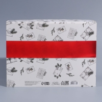 Подарочная коробка складная, новогодняя&laquo;Новогодняя почта&raquo;, 25 х 18 х 10 см, Новый год