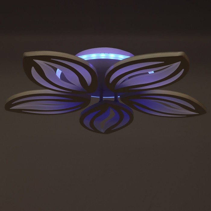 Светильник ГАЛЛОП "Галактика" 423700 LED 90W RGB белый 60,5х60,5х7,5см 4916809