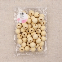 Набор бусин для макраме &laquo;Круг&raquo;, d = 16 мм, 50 шт