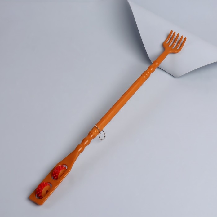 Массажёр - чесалка, двусторонний, универсальный, 2 колеса, цвет МИКС Массажёр - чесалка, двусторонний, универсальный, 2 колеса, цвет МИКС