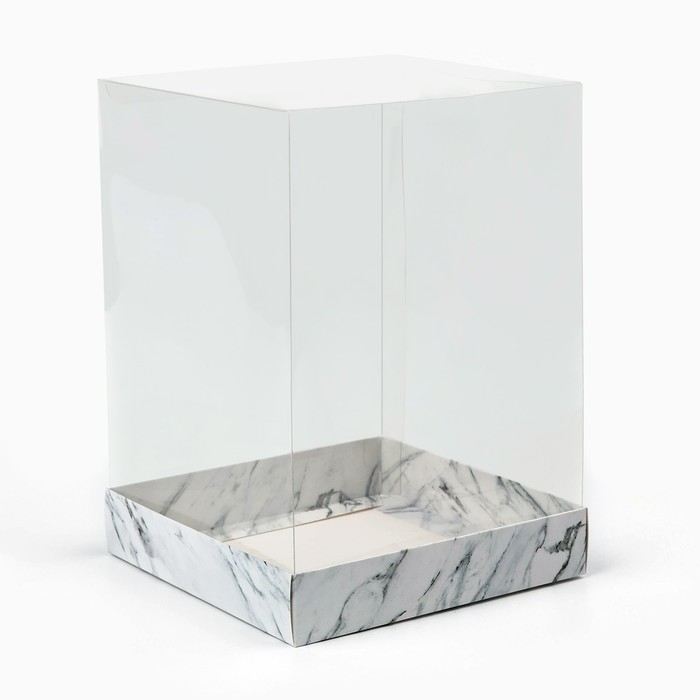 Коробка для кондитерских изделий «Мрамор», 15 х 15 х 20 см Коробка для кондитерских изделий «Мрамор», 15 х 15 х 20 см