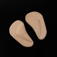 Супинаторы для обуви, на клеевой основе, 9,7 &times; 5,5 см, пара, цвет бежевый