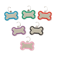 Адресник под гравировку "Косточка" объёмная, фасовка по 6 шт, 3,2 х 2,3 см, микс цветов Адресник под гравировку "Косточка" объёмная, фасовка по 6 шт, 3,2 х 2,3 см, микс цветов