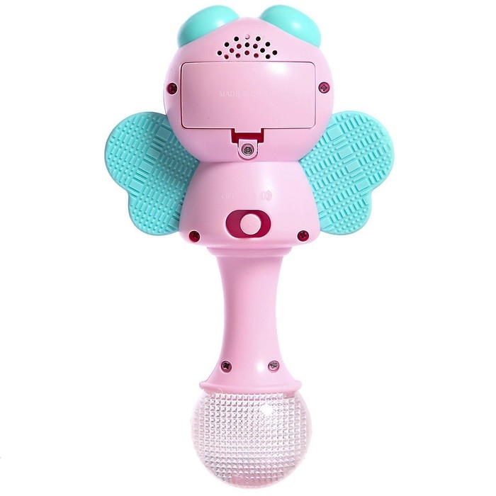 Музыкальная игрушка «Милый малыш», русская озвучка, свет, цвет розовый Музыкальная игрушка «Милый малыш», русская озвучка, свет, цвет розовый