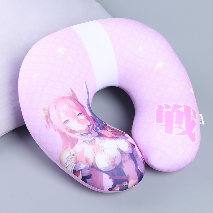 Подушка для путешествий антистресс «Софт аниме» Подушка для путешествий антистресс «Софт аниме»