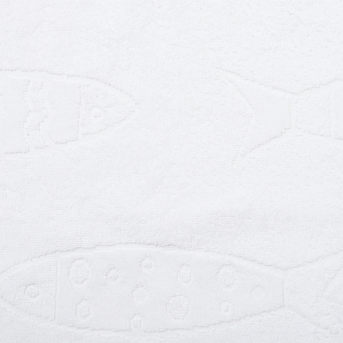 Полотенце махровое Branco di pesci цвет белый, 50Х80, 460г/м хл100%