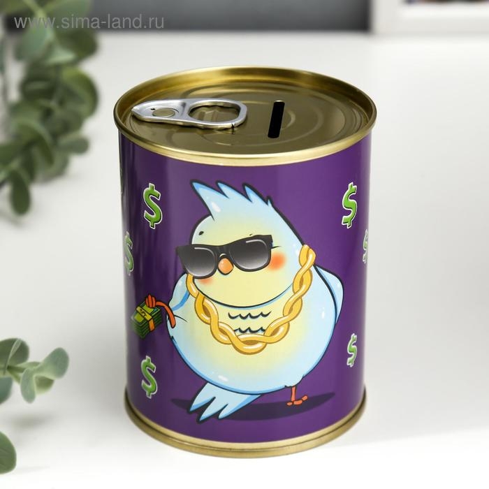 Копилка-банка металл "Будущий миллиардер"