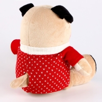 Мягкая игрушка &laquo;Боня&raquo;, в красном свитере, новогодний, 25 см